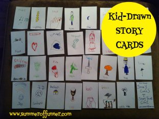 Kid-drawn STORYCARDS